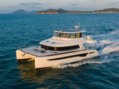Granocean has launched their highly anticipated 55ft power catamaran which will soon be delivered to USA